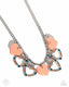 Look the HEART - Orange Necklace Paparazzi Accessories