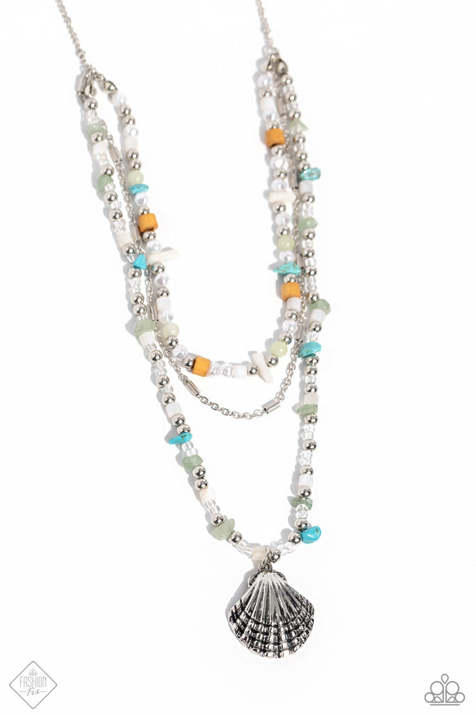 Coastline Couture - Multi Necklace Paparazzi 