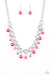 Fiercely Fancy -Pink Necklace Paparazzi 