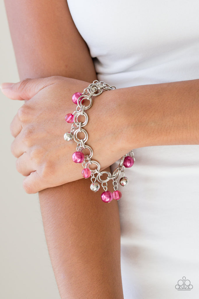 Fancy Fascination -Pink Bracelet Paparazzi 