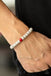 ZEN Second Rule - Red Stretchy Bracelet Paparazzi