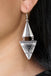 El Paso Edge - Black Earring - Paparazzi Accessories