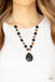 Desert Diva - Black Necklace-Paparazzi Accessories