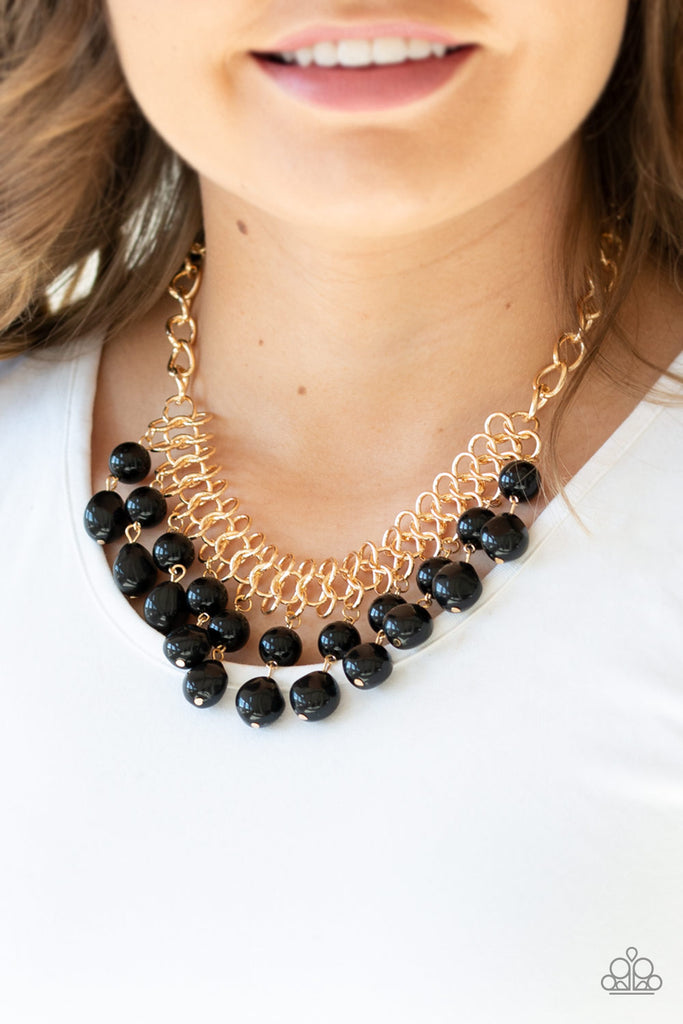 5th Avenue Fleek - Black Necklace Paparazzi 